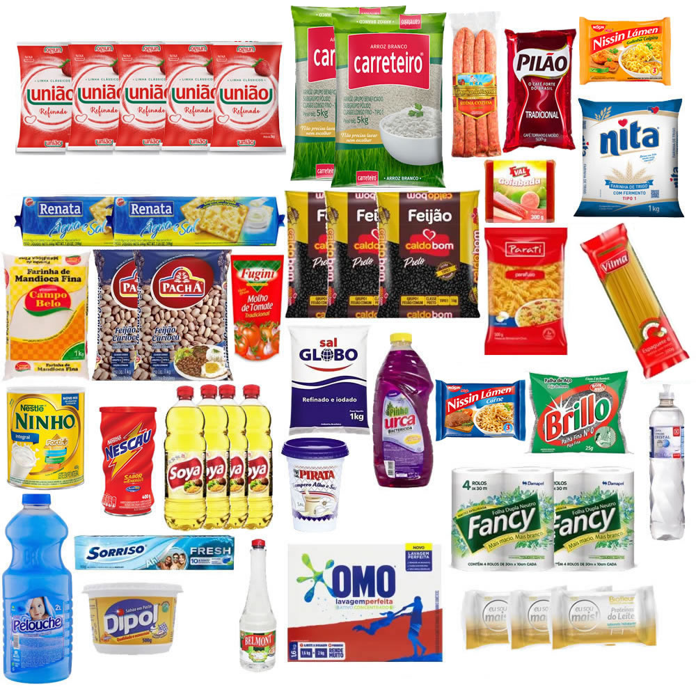 Cesta Básica Completa - E (31 Itens) 5K Açúcar