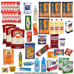 Cesta Básica Completa - F Super 15k de Arroz (29 Itens)